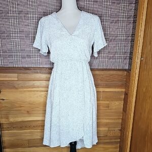 Sienna Sky White Midi Dress